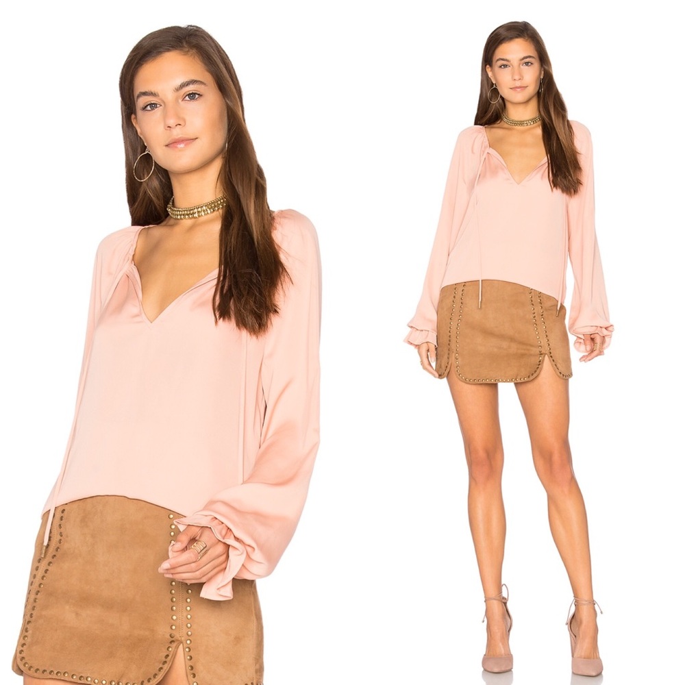 NWT L’Academie Boho Blouse